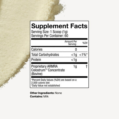 ARMRA Colostrum Unflavored Jar